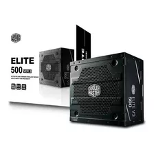 Fuente De Poder Cooler Master Elite 500w V3 80+ Plus