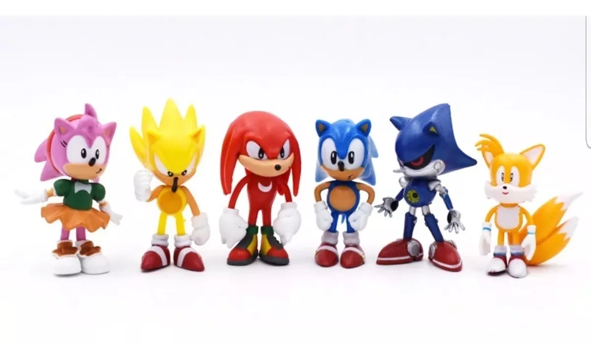 6 Figuras Sonic 