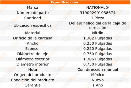 1) Retn Direccin P/pontiac Pathfinder 55/58 National Foto 3