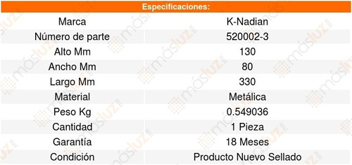 Tubo Enfriamiento Routan V6 3.8l 09_10 K-nadian 8632100 Foto 3