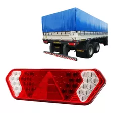 Lanterna Traseira Carreta Guerra Led 24v - Iva