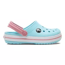 Crocs Niños Crocband Clog T Ice Blue/white 