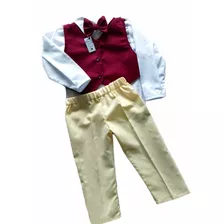 Conjuntos De Bebé Niño Bautizo, Nacimiento, Camisa, Pantalón