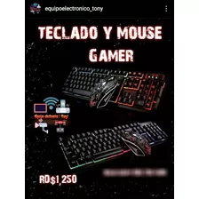 Teclado Y Mouse Gamer