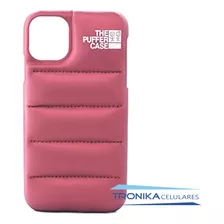 Funda Puffer Case Para iPhone 11 12 13 Pro Max Colores