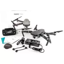 New 4k Dji Mavic Pro Quadcopter, Remote Controller, Battery