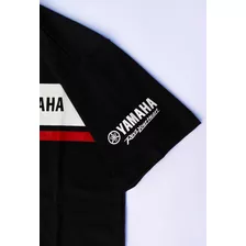 Remera Yamaha Racing Negro