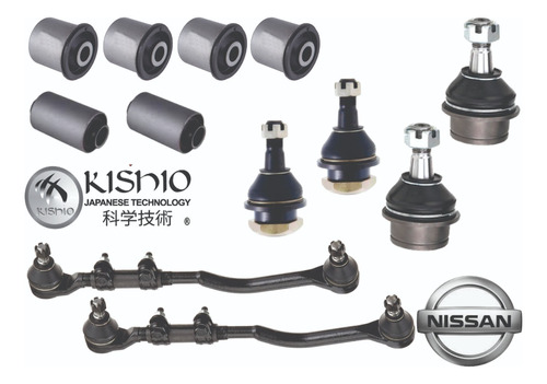 Kit Rotulas Bieletas Bujes Nissan Pickup Np300 4x4 09-14 Foto 2