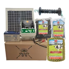 Cerco Electrico Ganadero Kit Solar (45 Km) + 500 Mts De Hilo