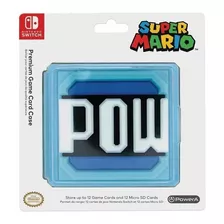 Case Nintendo Switch 12 Jogos Games Cartucho Card Mario Pow