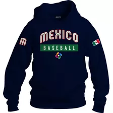 Sudadera Hoodie Mexico Beisbol Mundial Seleccion Mexicana M3