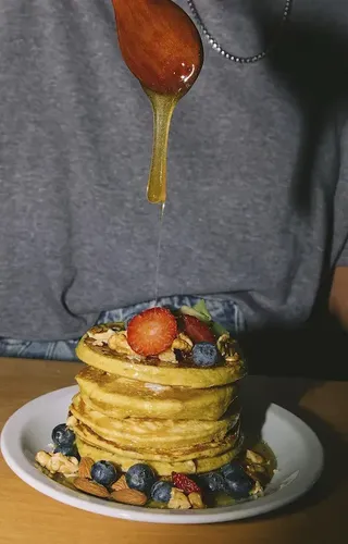 Imagen 4 de Pancake Proteico Sin Tacc Y Sin Azucar Vainilla X450g Molé Molé Mezcla Pancake Proteico Sabor Vainilla