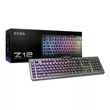 Teclado Gamer Evga Z12 Sp Rgb Membrana Pcreg