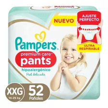 Pañales Pampers Premium Care Pants Xxg 52 u