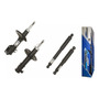 Kit 4 Amortiguadores Bogasp Matiz 2011 2012 2013 2014 2015