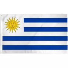 Bandera De Uruguay 90 Cm X 60 Cm 