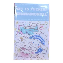 Set De Stickers Cinnamoroll Holograficos Kawaii