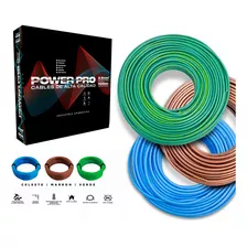 Pack 3 Rollos De Cable 100mt C/u Unipolar Flexible Power Pro