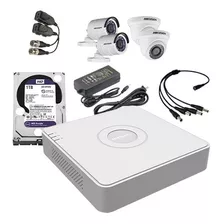 Camaras De Vigilancia Hikvision Seguridad Dvr 4 Guayaquil.