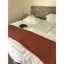 Peseira Para Cama Casal Queen Decoração Envio Rápido