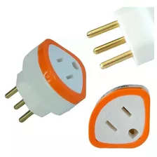 Pino Plug Adaptador Daneva 2p+t Antigo P/novo 2p+t 1630 C/12