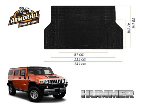 Tapete Cajuela Maletero Hummer H2 2003 A 2008 Armor All Orig Foto 3