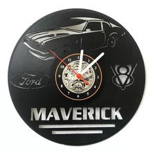 Relógio De Parede, Disco De Vinil, Maverick, Carro, Ford