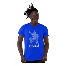 Camiseta Orixá Ogum São Jorge Guerreiro Umbanda Axé