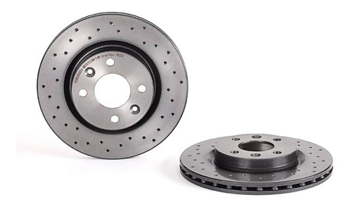 2 Discos Brembo Hiperventilados Hierro Gris Stepway 09 A 14 Foto 4