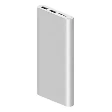 Power Bank Xiaomi 18w - 10.000 Mah Fast Charge Plateado.