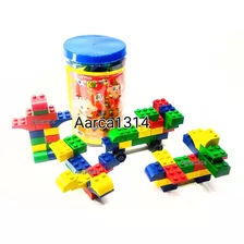 Blocos De Montar 80 Peças Grande Blocks Brinquedo Educativos