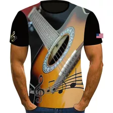 Camisa Camiseta Violão Guitarra Guitar Música 