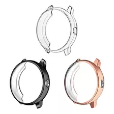 Funda 3 Pack Fintie Para Garmin Vivoactive 3, Tpu Delgado Y