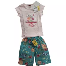 Conjunto Infantil,meninas,roupas,criancas,luxo,verao Tam6