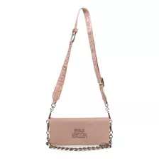 Bolsa Blunar Steve Madden Mujer Acabado De Los Herrajes Niquel Color Rosa Correa De Hombro Rosa Diseño De La Tela Estampado En Croco