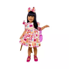 Vestido Infantil Coleção Barbie Diprincesa