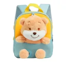 Mochila Infantil Para Preescolar, Niños Pequeños, Mochila De Oso De Peluche Desmontable Diseño Encantador, Resistente, Cómoda, Espaciosa Para Juguetes