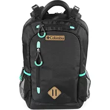 Mochila Para Pañales Columbia, Negra