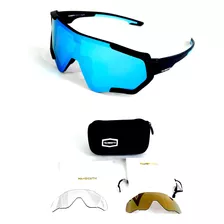 Gafas Ciclismo Wanderth Fotocromaticas 3 Lentes Original