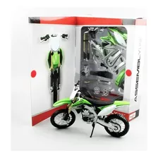 Kawasaki Kx450f - Para Armar - Moto Maisto 1/12