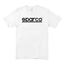 Camiseta Sparco Corporate Logotipo Preto - P