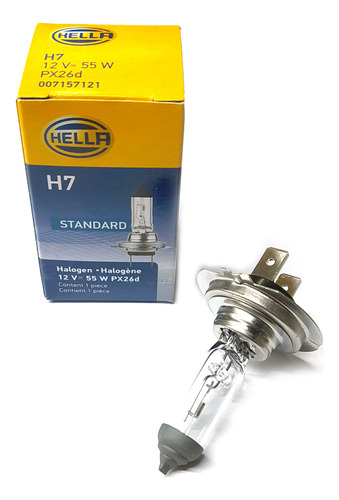Lampara Hella H7 12v 55w Px26d