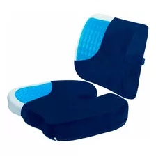 Cojín De Asiento Con Gel Con Soporte Lumbar Para Coche Y Ofi