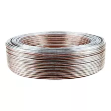 Rl Fio Som 2x1,00 (16 Awg) 100m Cor Cristal