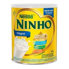 Fórmula Infantil Em Pó Sem Glúten Nestlé Ninho Forti+ Integral En Lata De 400g - 0 A 12 Meses