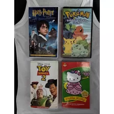 Películas En Formato Vhs Pokémon, Toy Story, Harry P. Hello 