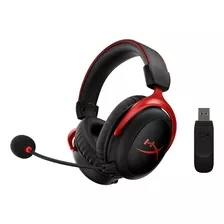 Audífono Gamer Hyperx Cloud Ii Wireless Rojo/negro