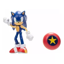 Figura Sonic Articulada The Hedgehog Escudo Rojo