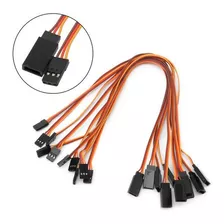 5 Pçs - Extensão De Servo 50cm 26awg Padrão Jr