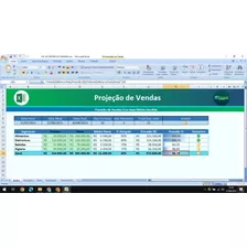 Planilha De Projeção De Vendas Excel Para Empresas